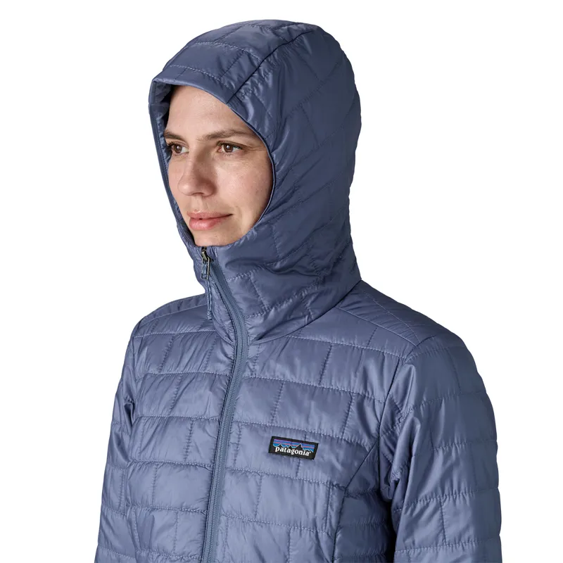 Patagonia Womens Nano Puff Hoody - Current Blue-6
