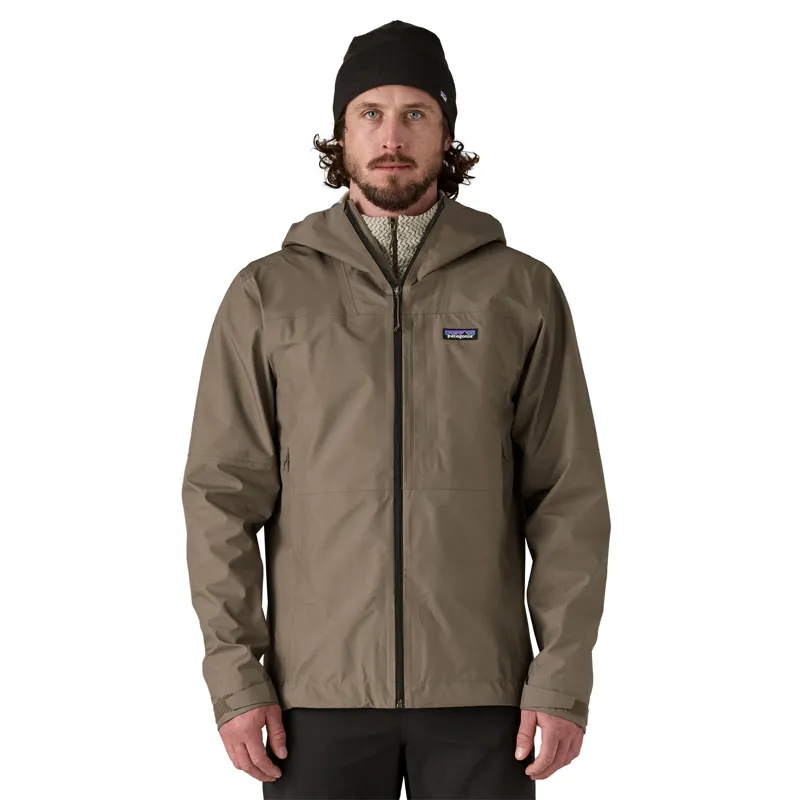 Patagonia Mens Boulder Fork Rain Jacket - Marlow Brown-1