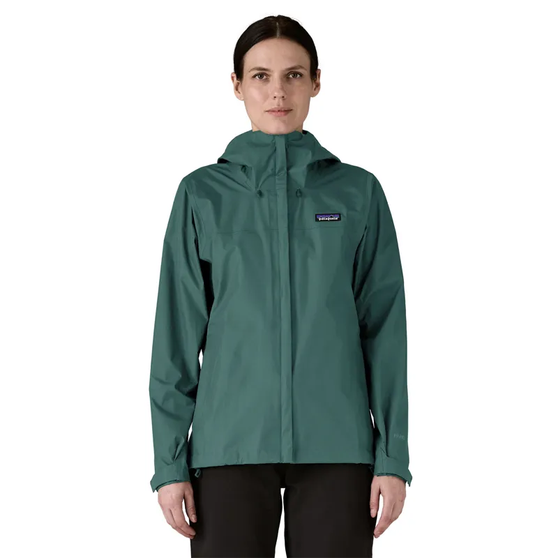 Patagonia Womens Torrentshell 3L Rain Jacket - Cascade Green-1
