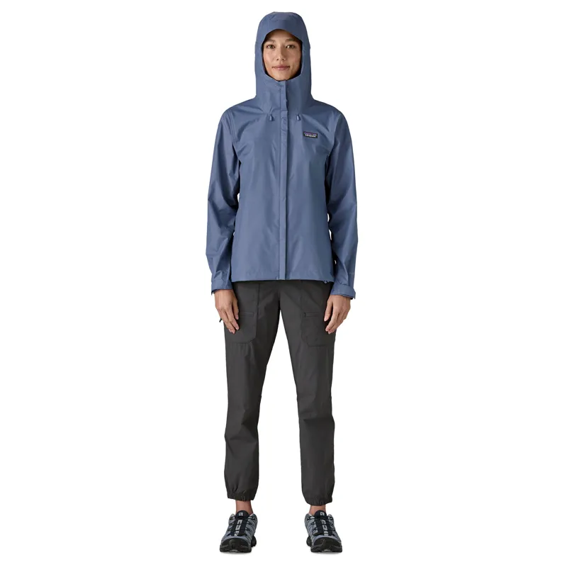Patagonia Womens Torrentshell 3L Rain Jacket - Current Blue-3