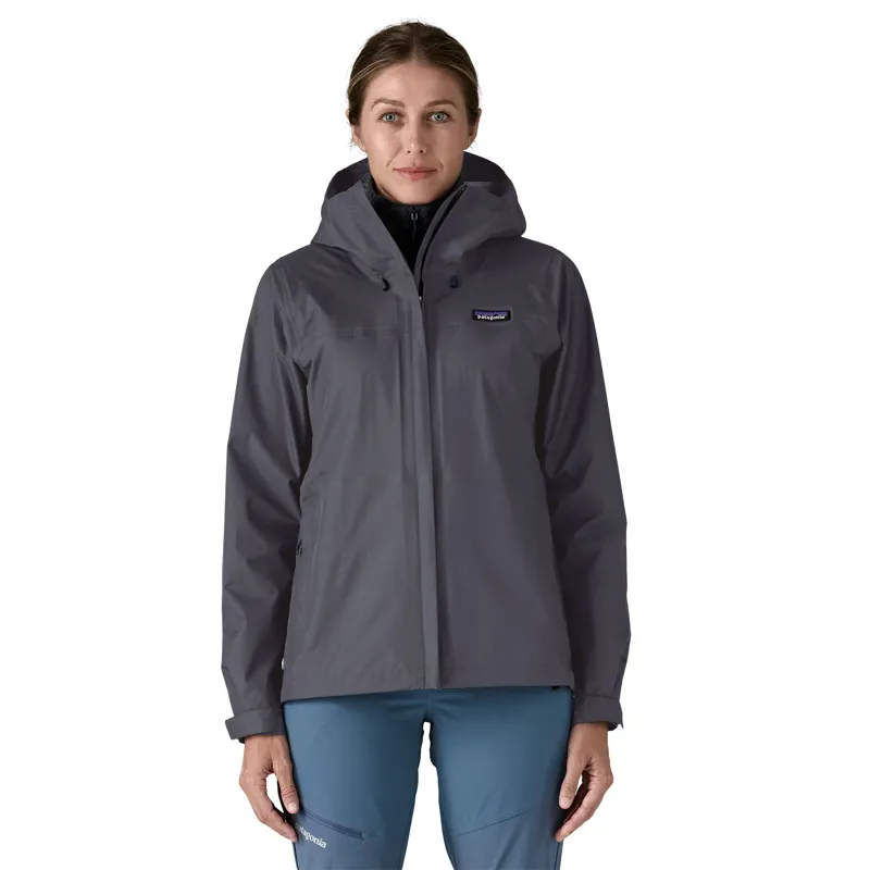 Patagonia Womens Torrentshell 3L Rain Jacket - Smolder Blue-1