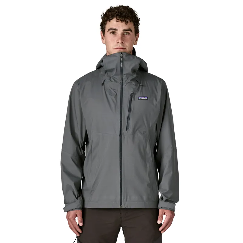 Patagonia Mens Granite Crest Rain Jacket - Forge Grey w/Black-1