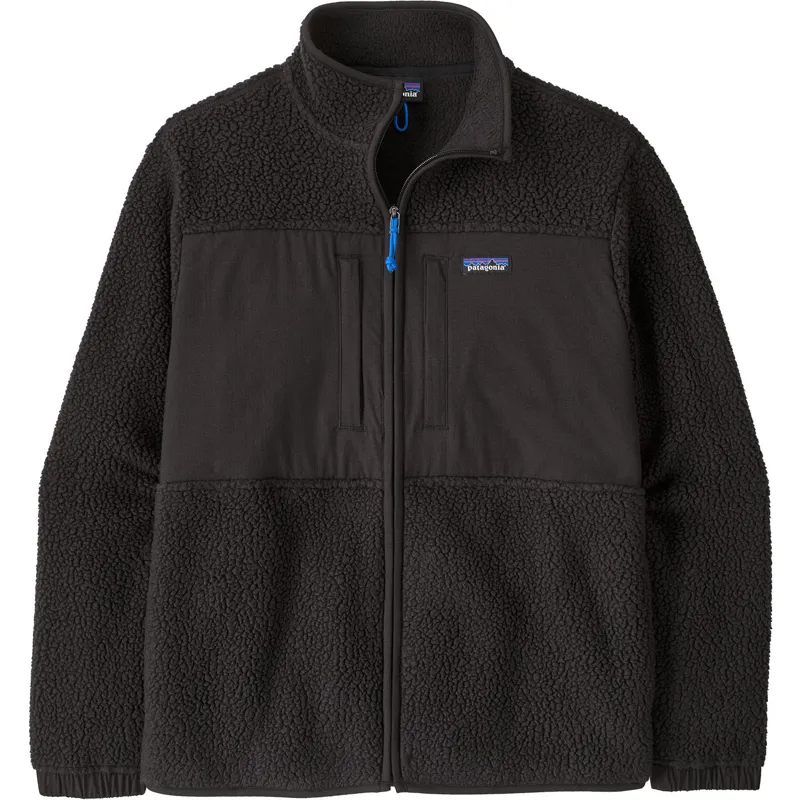 Patagonia Mens Retro Pile Patch Jacket - Black