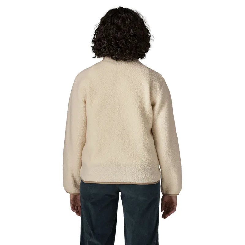 Patagonia Womens Retro Pile Jacket - Natural-3