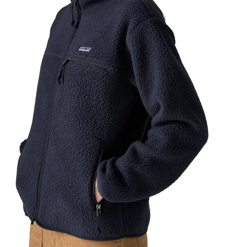 Patagonia Womens Retro Pile Jacket - Sunken Blue-4