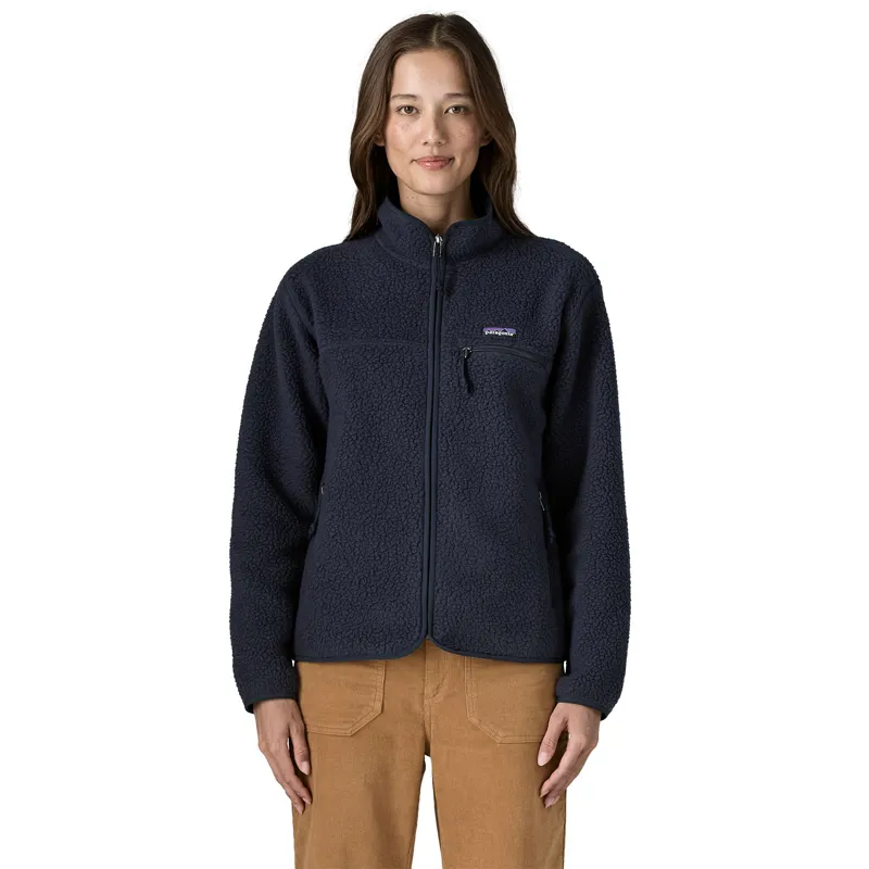 Patagonia Womens Retro Pile Jacket - Sunken Blue-1