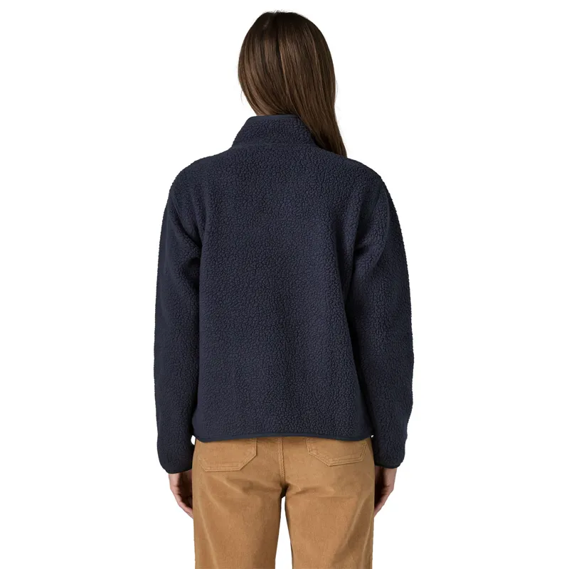 Patagonia Womens Retro Pile Jacket - Sunken Blue-3