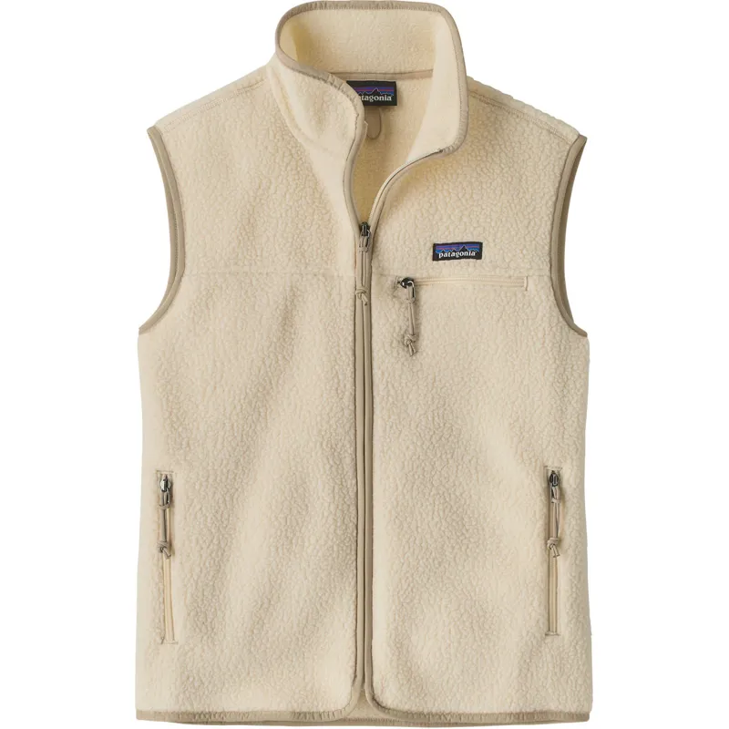 Patagonia Womens Retro Pile Vest - Natural