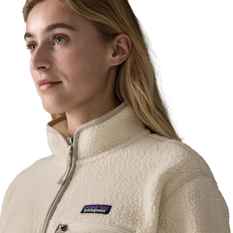 Patagonia Womens Retro Pile Marsupial - Natural-4