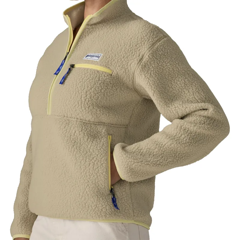 Patagonia Womens Retro Pile Marsupial - Weathered Stone-4
