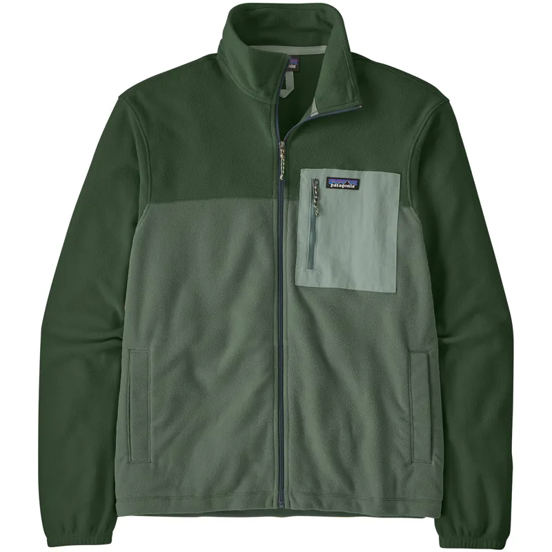 Patagonia Mens Micro D Patch Pocket Jacket - Canopy Green