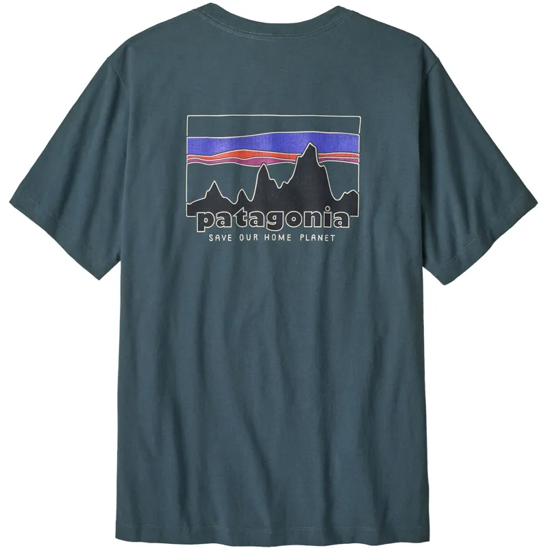 Patagonia Mens '73 Skyline T-Shirt - Summit Blue-2
