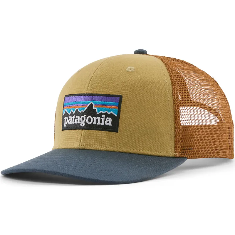 Patagonia P-6 Logo Trucker Hat - Lynx Tan