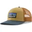 Patagonia P-6 Logo Trucker Hat - Lynx Tan
