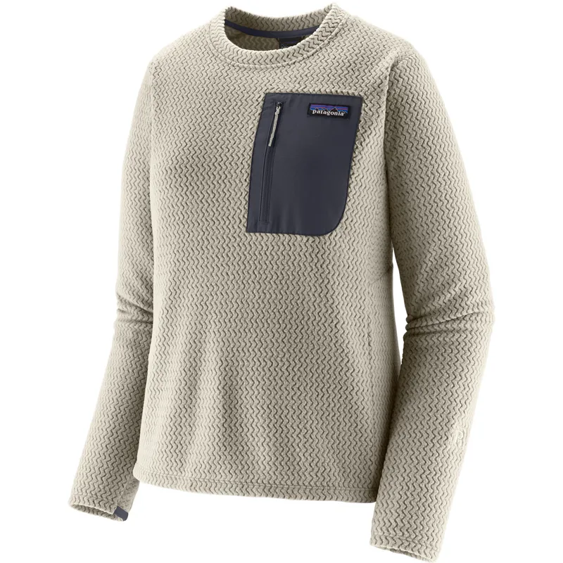 Patagonia Womens R1 Air Crew - Birch White