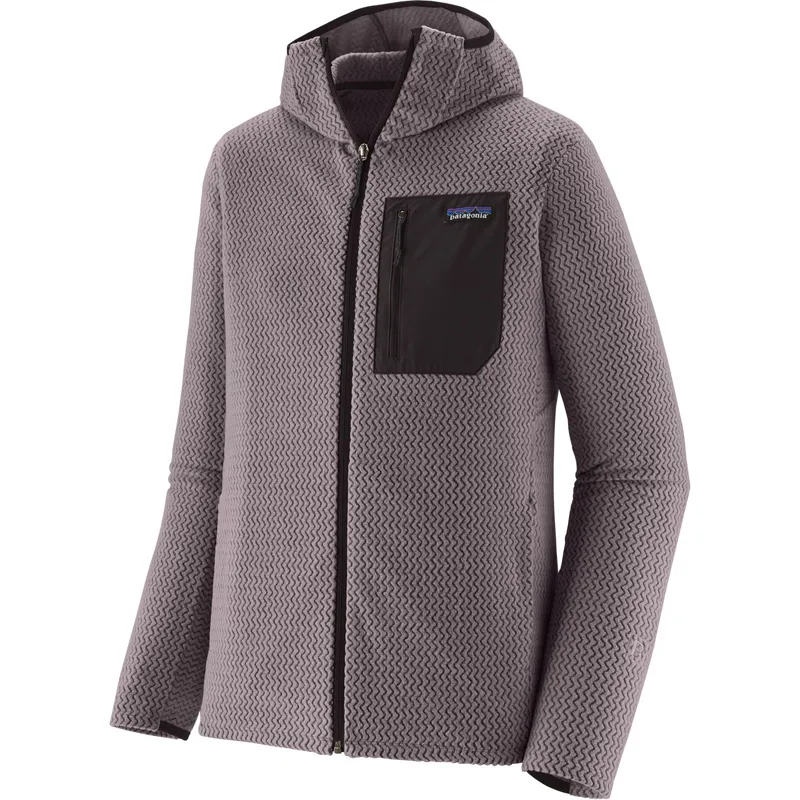 Patagonia Mens R1 Air Full-Zip Hoody - May Grey