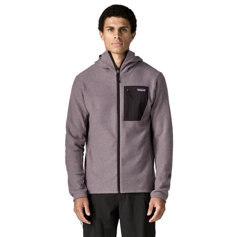 Patagonia Mens R1 Air Full-Zip Hoody - May Grey-1