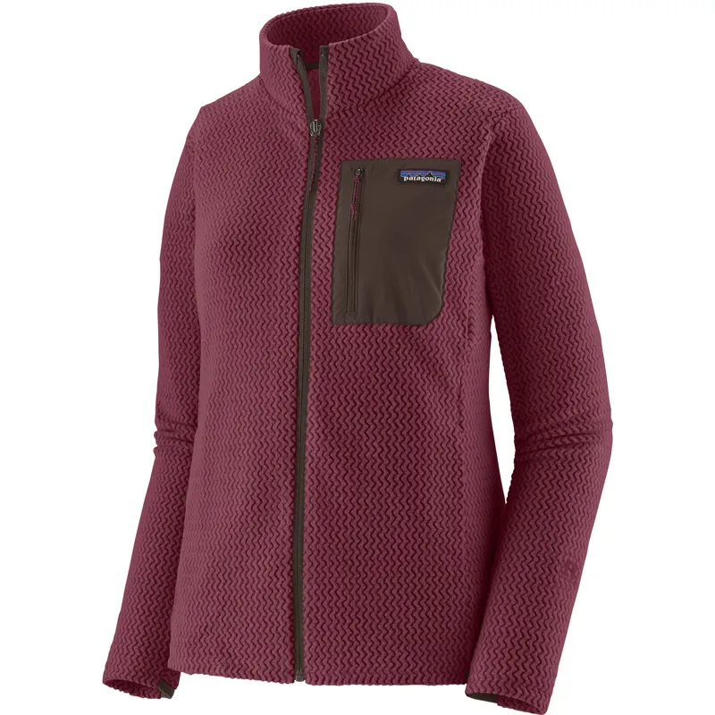 Patagonia Womens R1 Air Jacket - Berry Fig