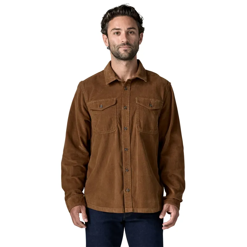Patagonia Mens Corduroy Shirt - Deer Brown-1