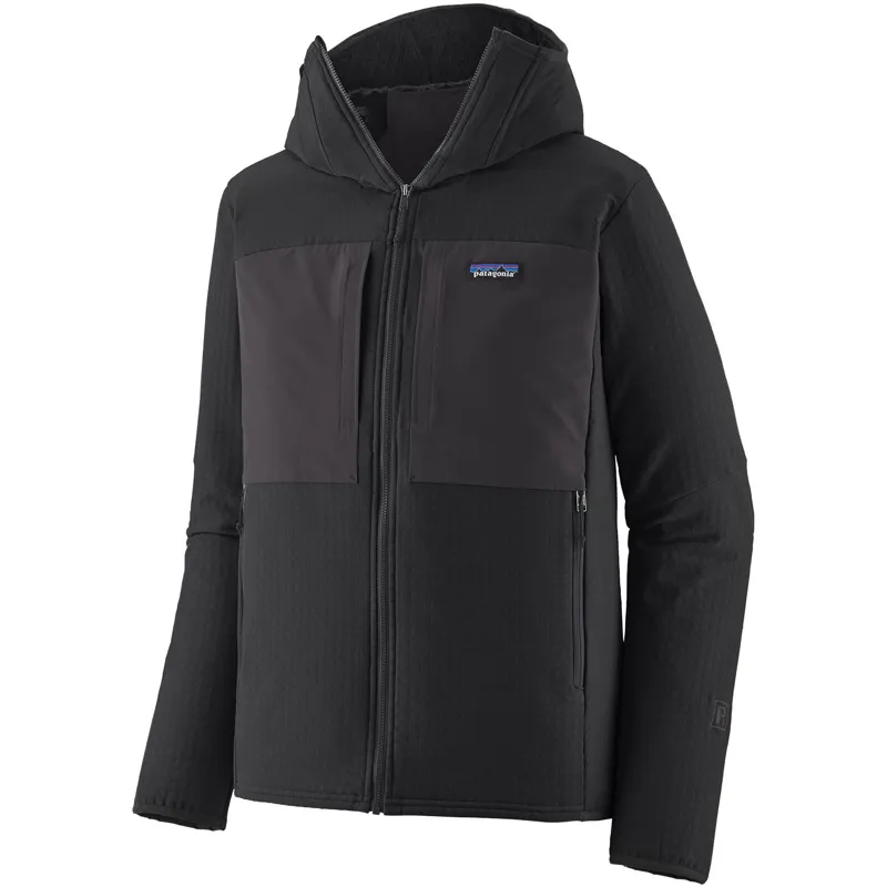 Patagonia Mens R2 TechFace Hoody - Black