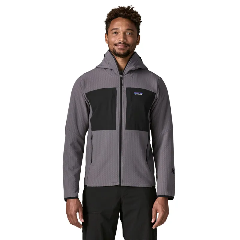 Patagonia Mens R2 TechFace Hoody - May Grey-1