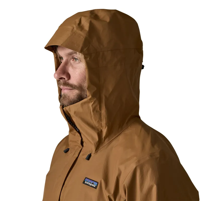 Patagonia Mens Torrentshell 3L Rain Jacket - Deer Brown-4