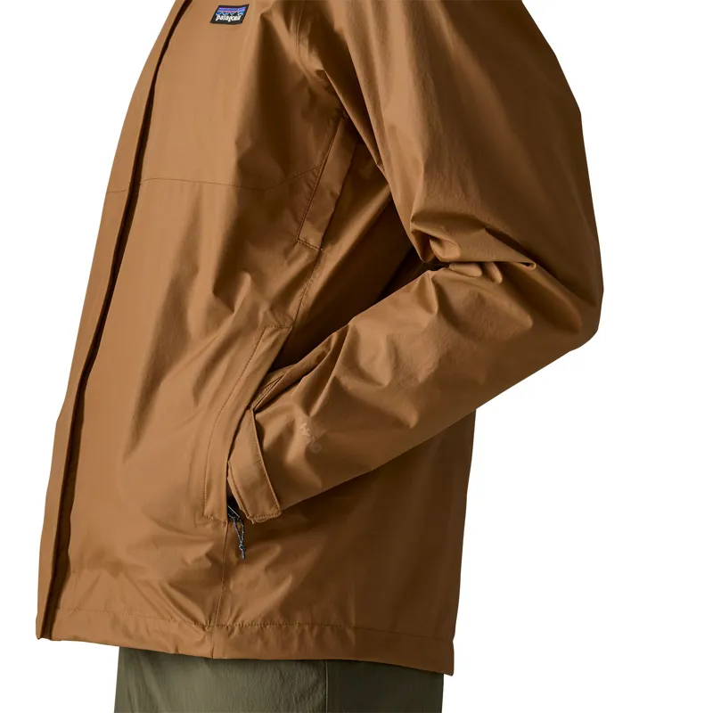 Patagonia Mens Torrentshell 3L Rain Jacket - Deer Brown-6