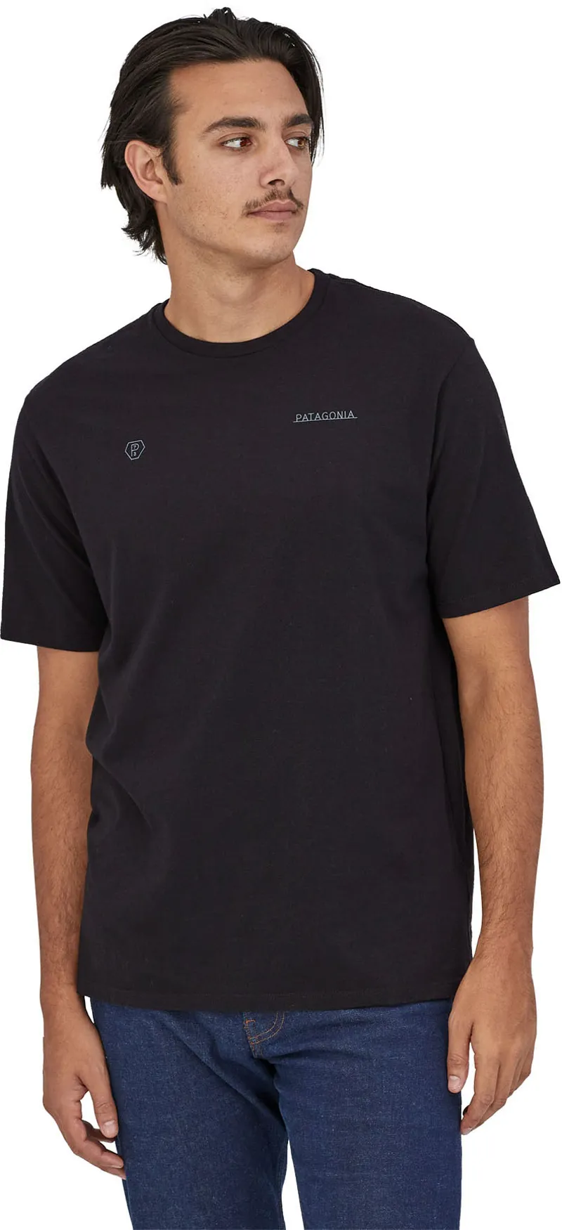 Patagonia Mens Forge Mark Responsibili-Tee - Black-4