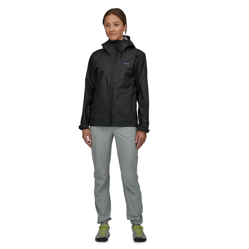 Patagonia Womens Torrentshell 3L Rain Jacket - Black-4
