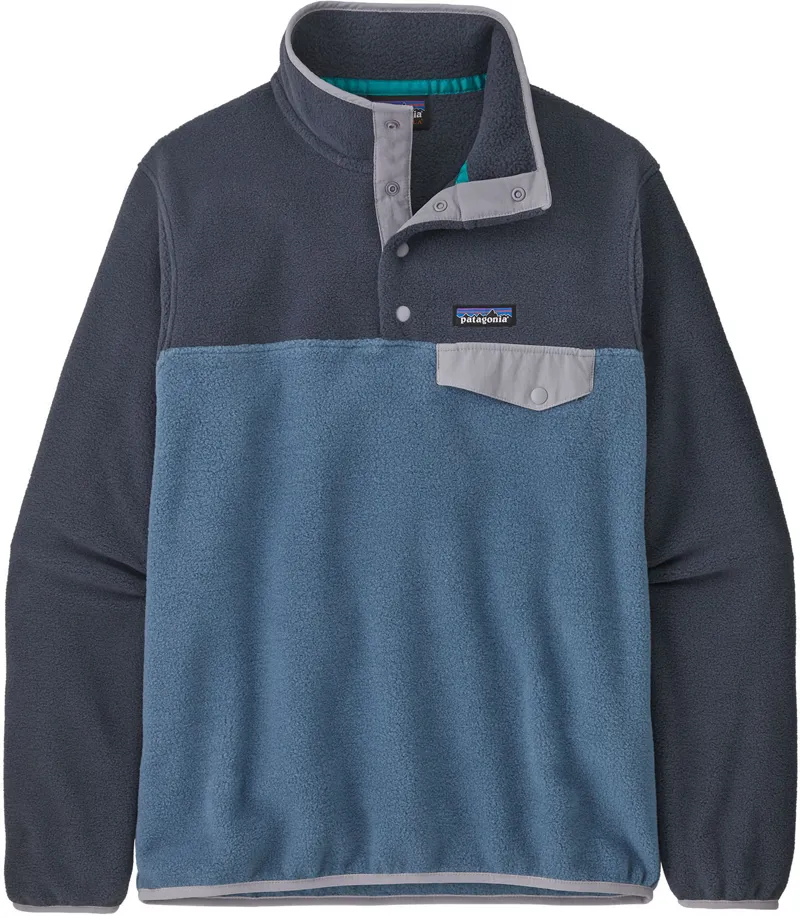 Patagonia Womens Lightweight Synchilla Snap-T Pullover - Utility Blue