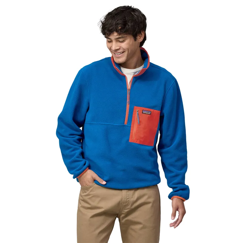 Patagonia Microdini Half-Zip Fleece Pullover - Endless Blue-1