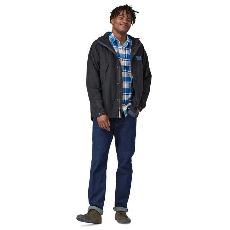 Patagonia Unisex Waxed Cotton Jacket - Pitch Blue