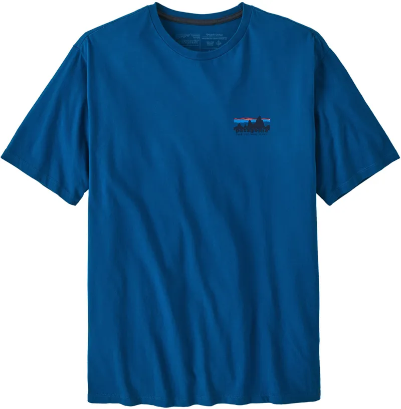Patagonia Mens '73 Skyline Organic T-Shirt - Endless Blue