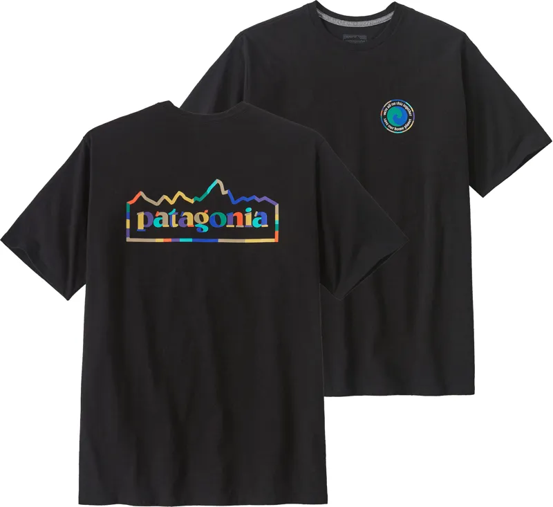 Patagonia Mens Unity Fitz Responsibili-Tee - Ink Black