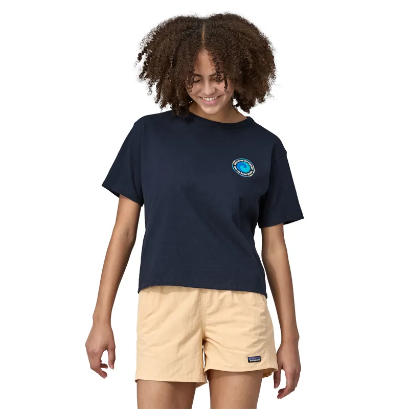 Patagonia Womens Unity Fitz Easy Cut Responsibili-Tee - New Navy-3