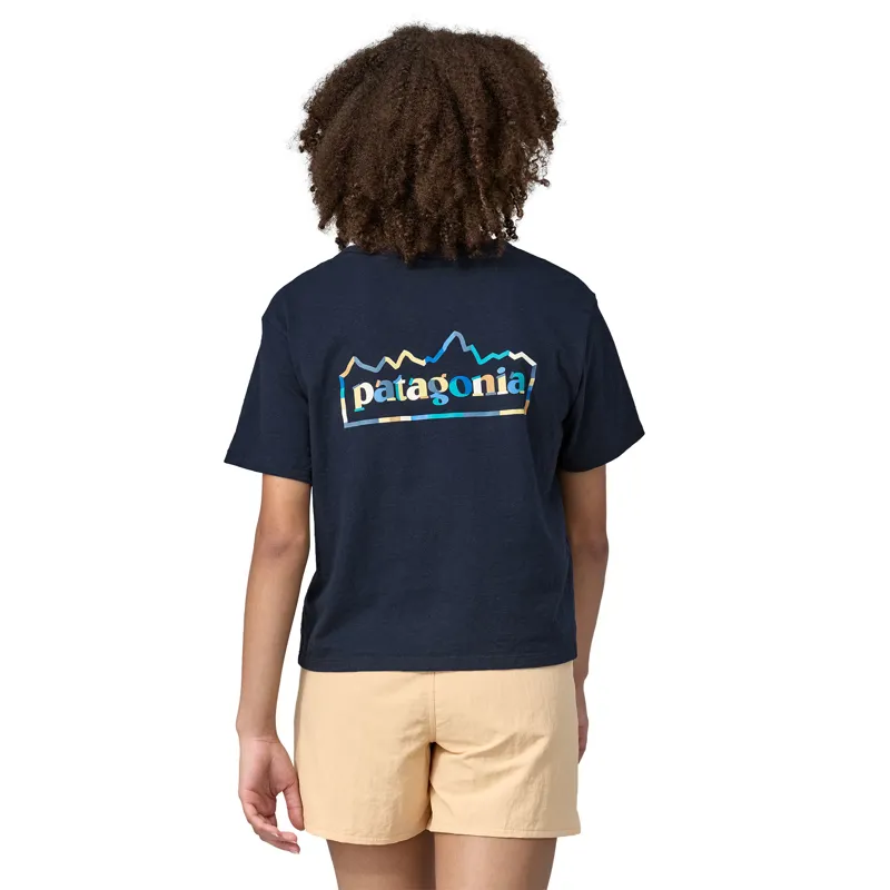 Patagonia Womens Unity Fitz Easy Cut Responsibili-Tee - New Navy-4
