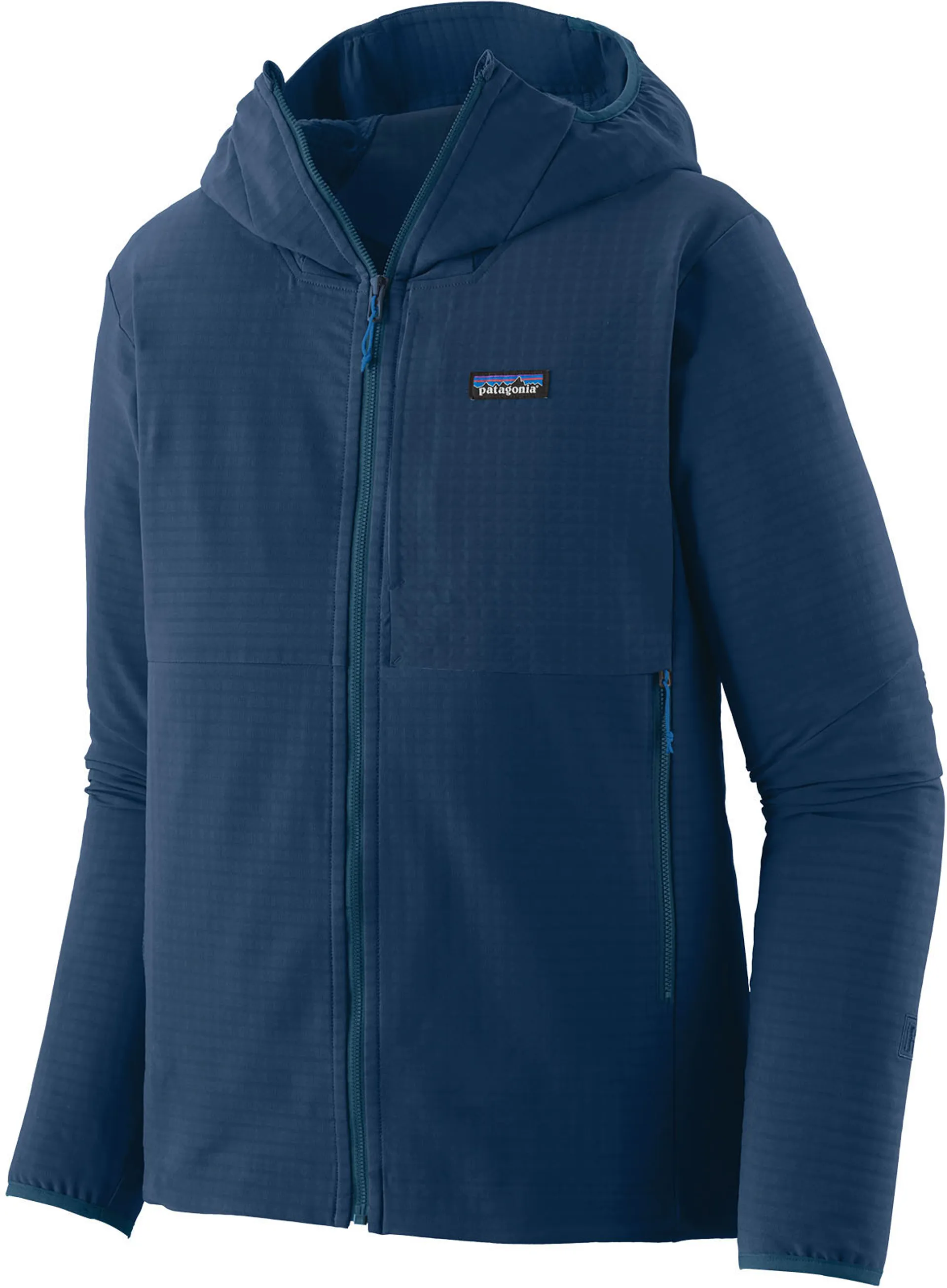 Patagonia Mens R1 TechFace Hoody Tidepool Blue