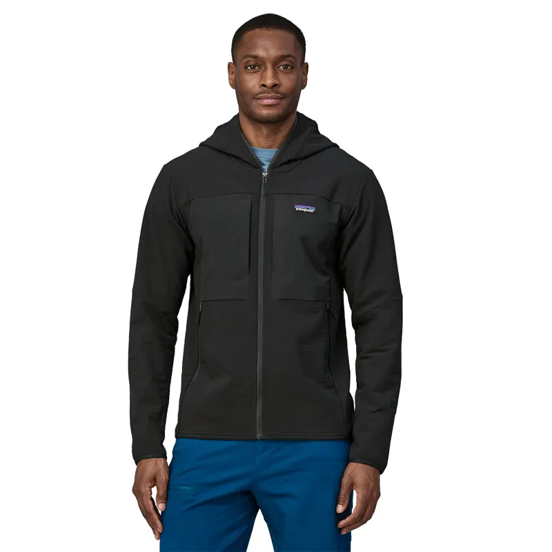 Patagonia Mens R2 TechFace Hoody - Black-3