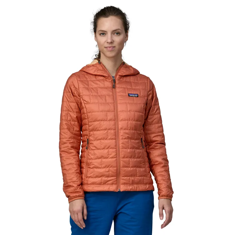 Patagonia Womens Nano Puff Hoody - Sienna Clay-1