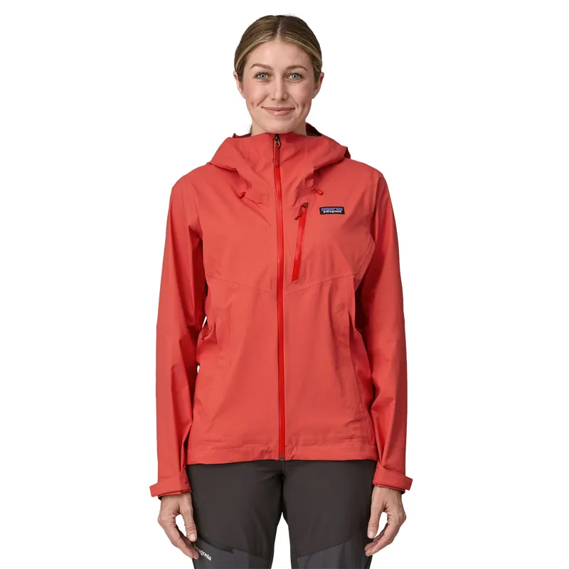 Patagonia Womens Granite Crest Rain Jacket - Pimento Red-1