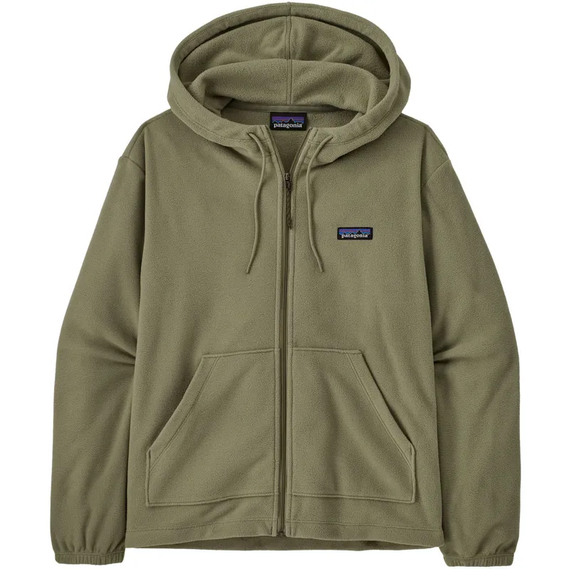 Patagonia Womens Micro D Fleece Hoody - River Rock Green
