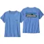 Patagonia Womens P-6 Logo Responsibili-Tee - Abundant Blue