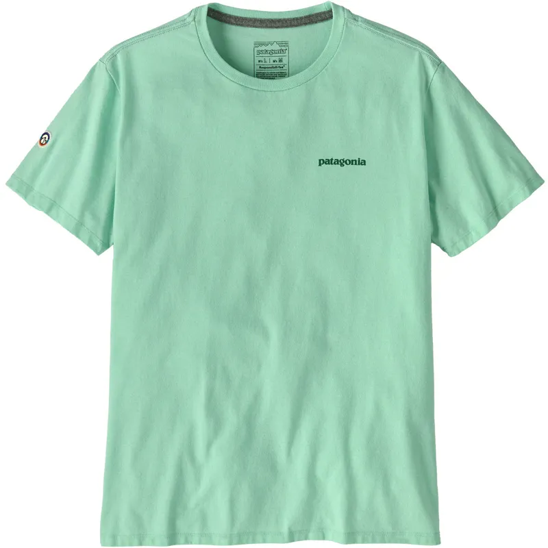 Patagonia Unisex Fitz Roy Icon Responsibili-Tee - Rinsed Green