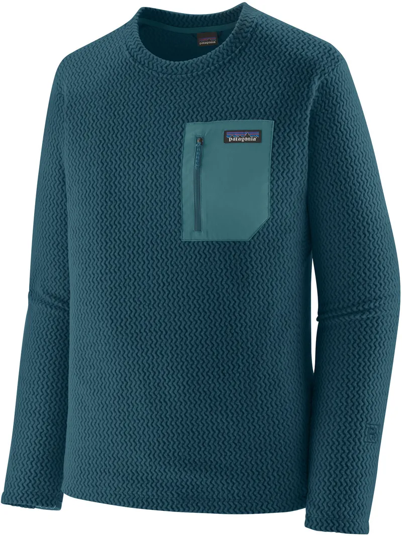Patagonia Mens R1 Air Crew - Tidal Teal