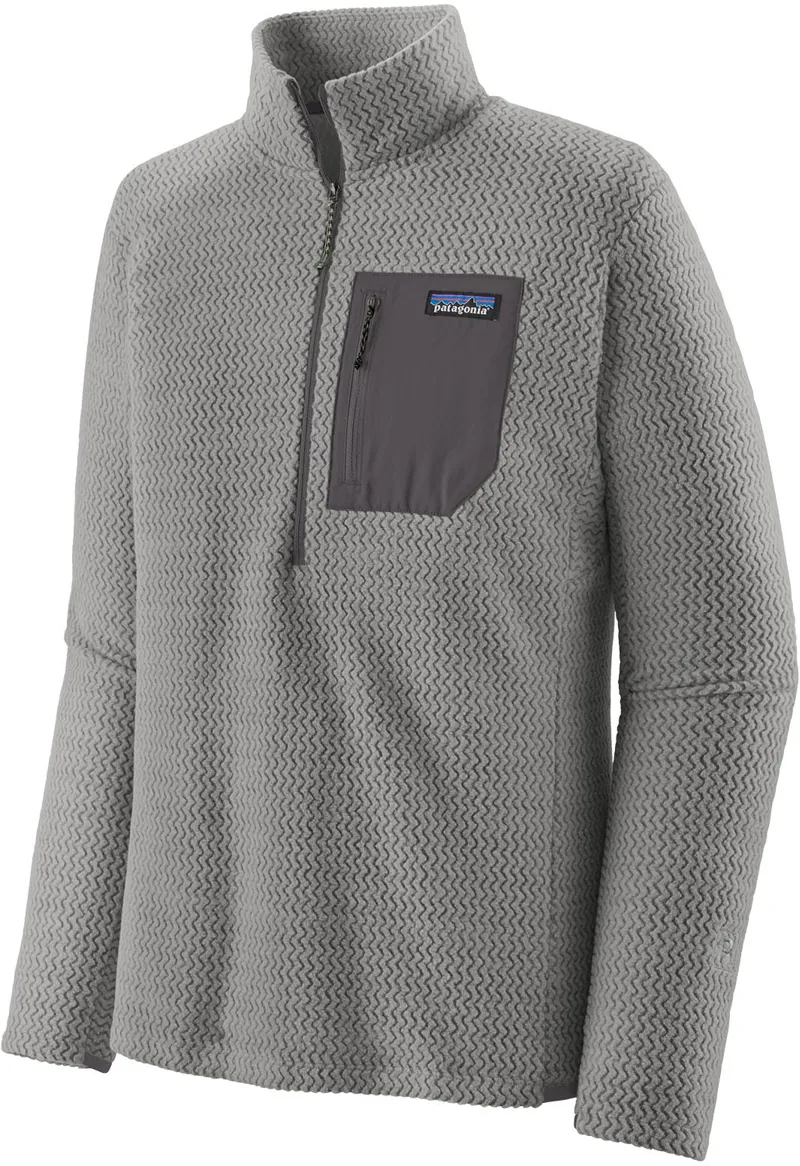 Patagonia Mens R1 Air Zip Neck Fleece - Forever Grey