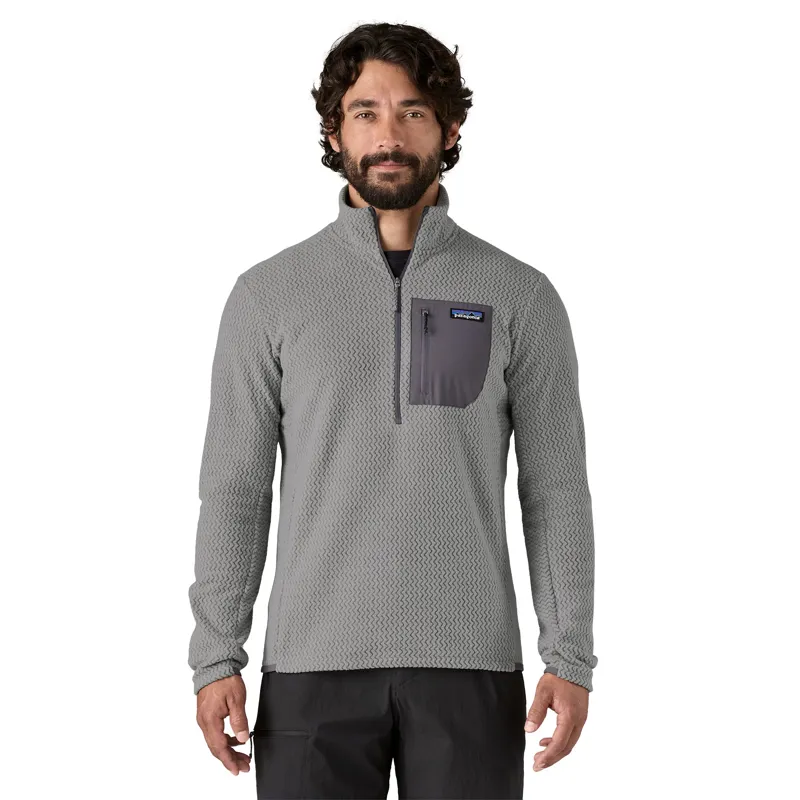 Patagonia Mens R1 Air Zip Neck Fleece - Forever Grey-1
