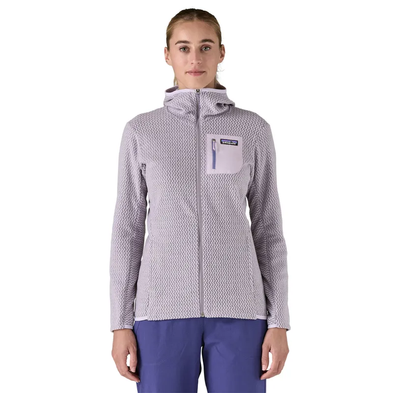 Patagonia Womens R1 Air Full-Zip Hoody - Foxglove Purple-1