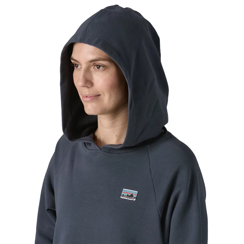 Patagonia Womens Regenerative Organic Certified Cotton Essential Hoody - Smolder Blue-5