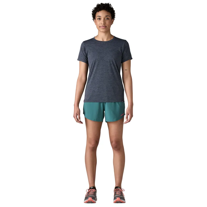 Patagonia Womens Trailfarer Shorts 4 1/2in - Wetland Blue-3