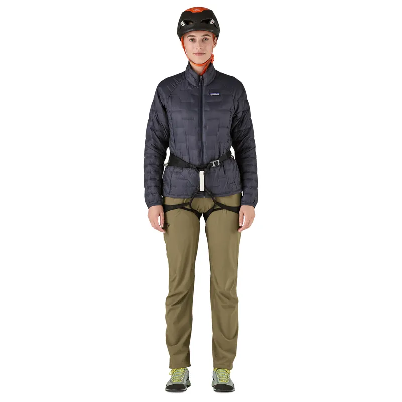 Patagonia Womens Micro Puff Jacket - Smolder Blue-3